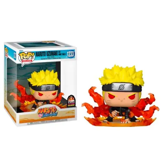 Funko POP Naruto Uzumaki as Nine Tails 1233# Jiraiya on Toad