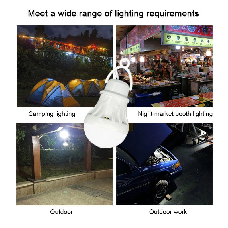 Camping lamp camping lights solar lantern USB rechargeable LED lantern DC 5V energy saving light for bedroom picnic camping