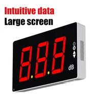 30-130 dB Noise Measuring Instrument Digital Sound Noise Level Meter Indoor Wall Mounted Tester 2