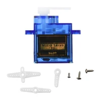 SG90 9G Servo Motor 4.8V 1.3Kg.cm 180/360 Degree Rotation Non-metallic Gear Suitable For RC Toy Airplane Diy Production 3