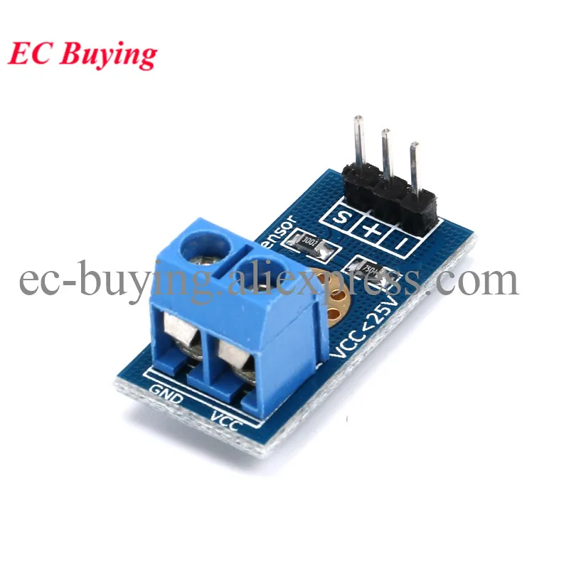 3Pcs Voltage Sensor Module DC 0-25V For Arduino - Voltage Detection Board With Terminal Interface