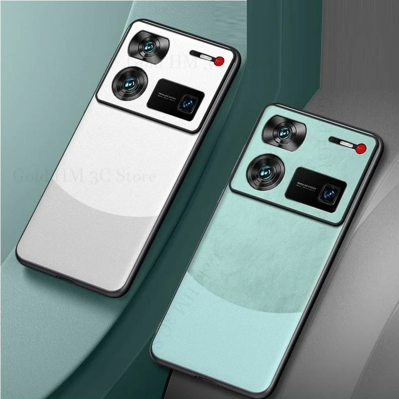 Enhanced Leather Phone Case - Ultra Slim Soft Silicone Protective Back Cover