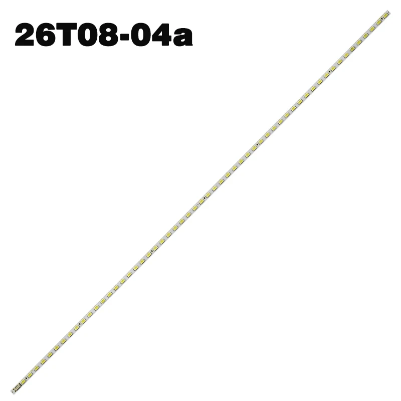 Tira de Retroiluminação Led para Retroiluminação 56 Lâmpadas 26t0804a Lt26830x T260xw06 V.2 Led26860ix Led26760x L26p11bde L26f3200b L26e5200bd L26p11