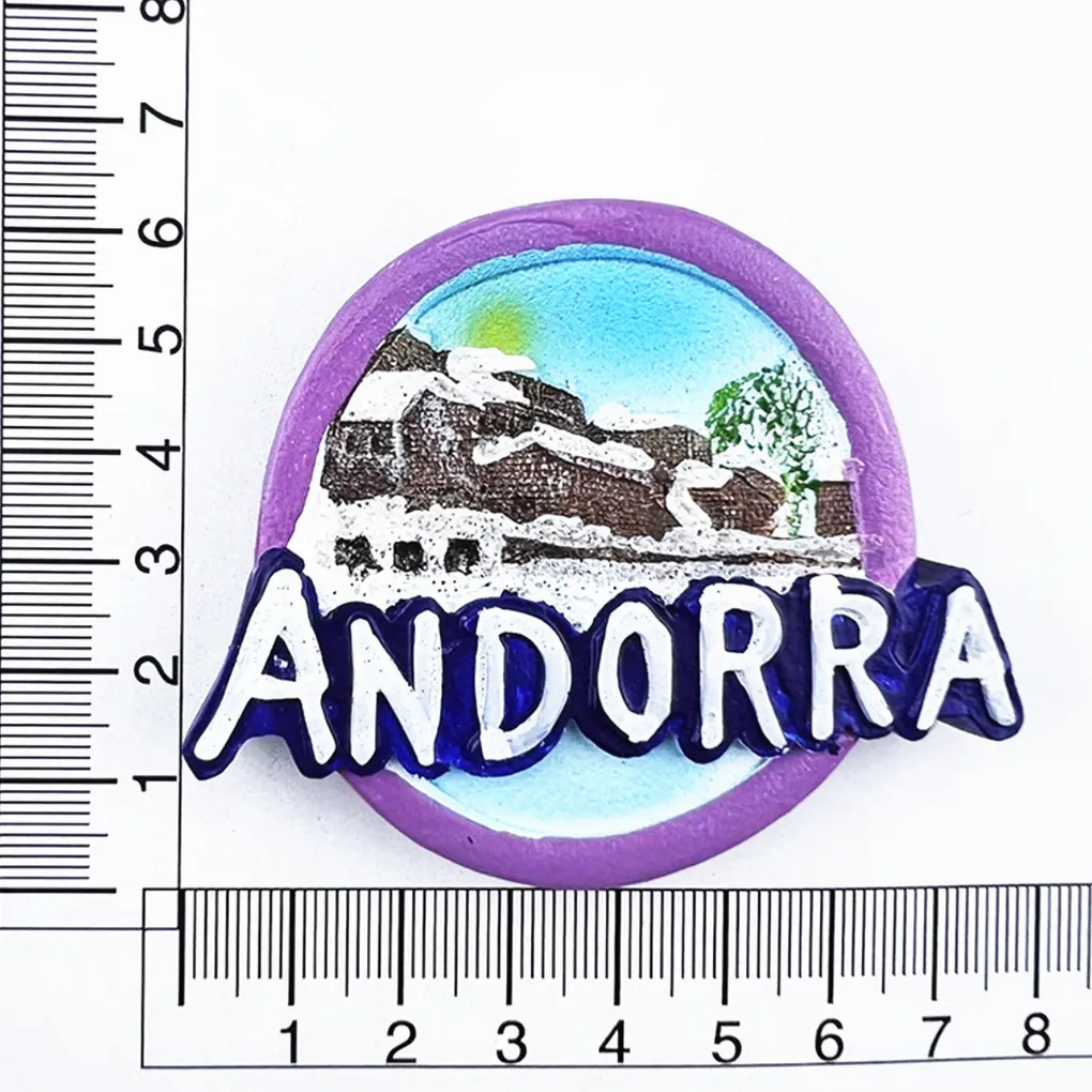 3D Andorra Koelkast Magneet Souvenir, Huis & Keuken Decoratie, Andorra Koelkast Magneet