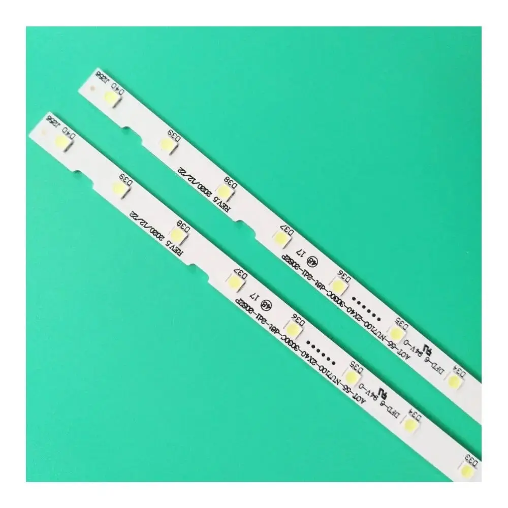 

10pcs/Lot LED Backlight Strip For Samusng 55NU7100 UE55NU7300 UE55NU7100 UE55NU7105 AOT_55_NU7300_NU7100 BN96-45913A BN61-15485A