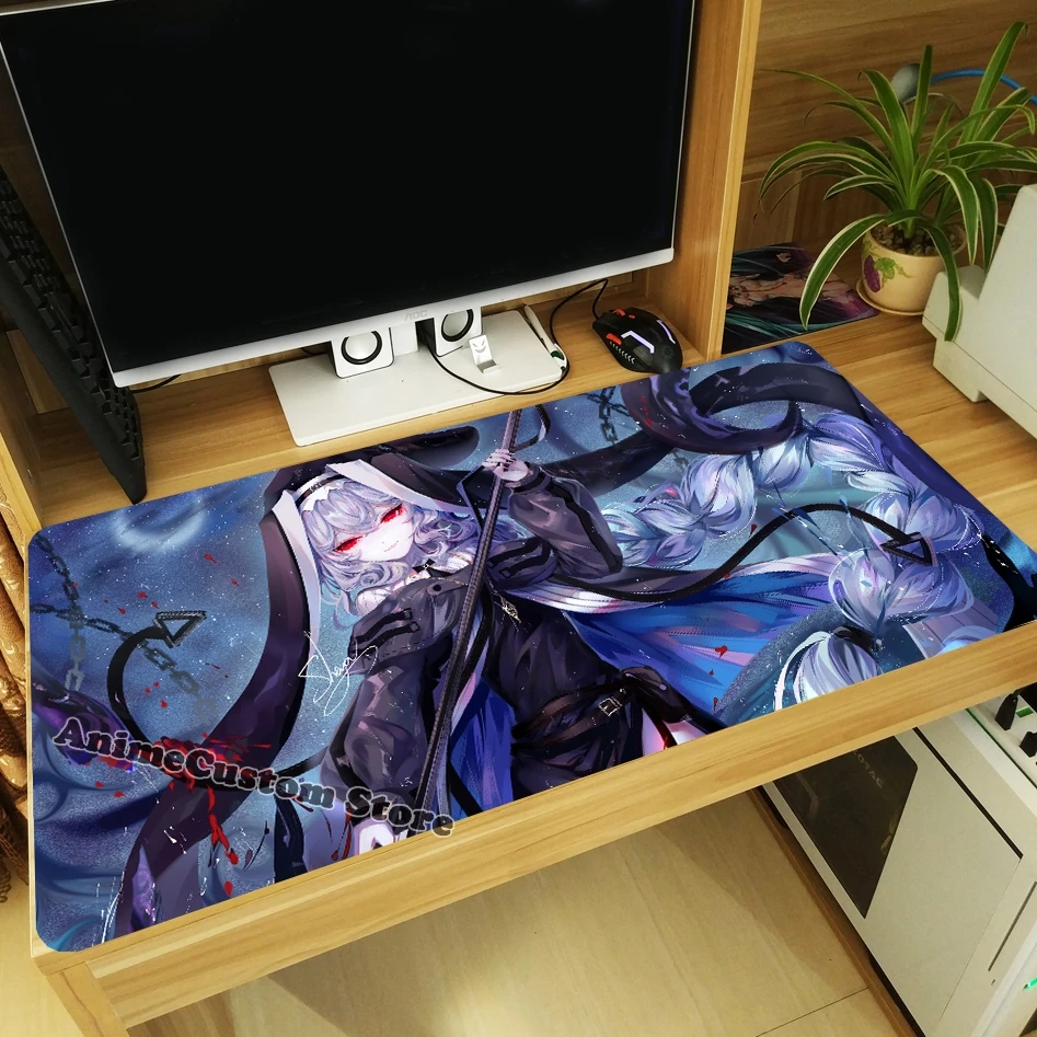  ִϸ̼ Arknights Specter Unchained Skadi Ƽ  콺 е OtakuLaptop 콺 Ʈ Ű Ʈ Cosplay Playmat Gift