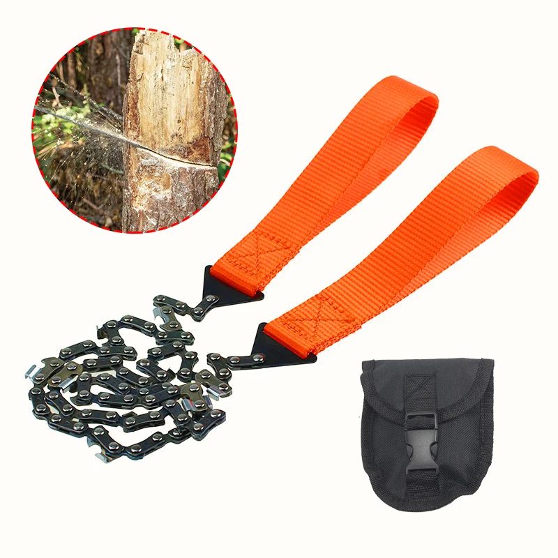 

Gear Outdoor String Wire Saw Pocket Scroll Hand Stainless Steel Rope Chain Saws Travel Camping Survival Tool