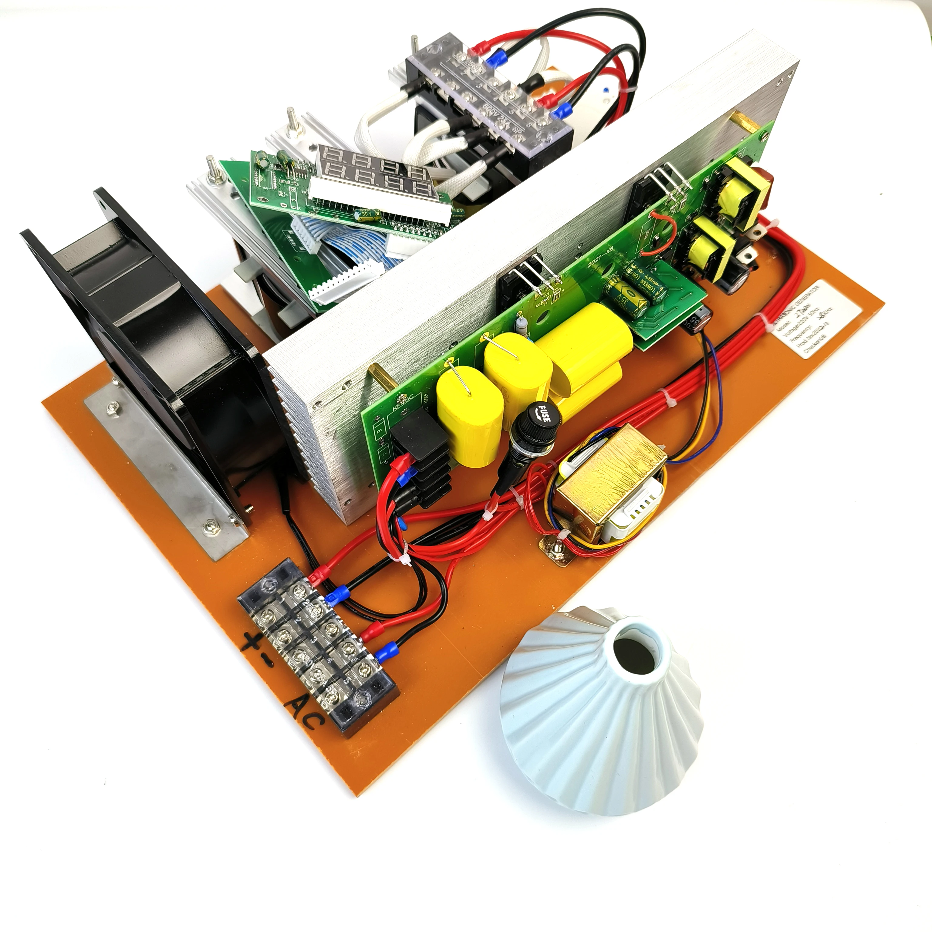 

2400W Ultrasonic Circuit Board PCB for Cleaner with display ultrasonic frequency and output wattage