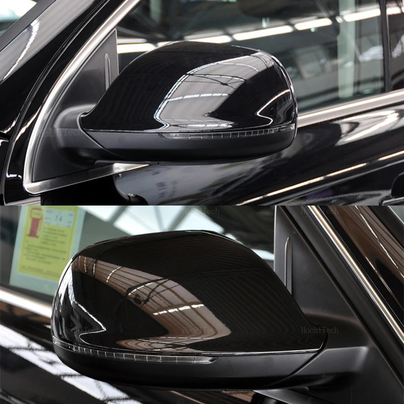 Audi Q5 SQ5 8R 2009-2017 Q7 4L Facelift 2010-2015 사이드 윙 후면보기 레인 어시스트가없는 백미러 커버 케이스 캡