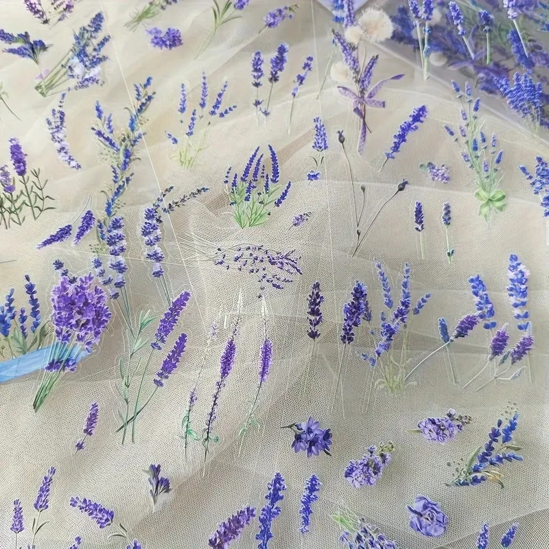 Floral Transparent Sticker Set 3