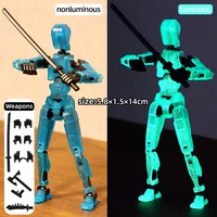 Multi-Jointed Movable Shapeshift Robot 3D Printed Mannequin Dummy 13 Action Figures Toys Kids Adults Parent-children Games gifts 6