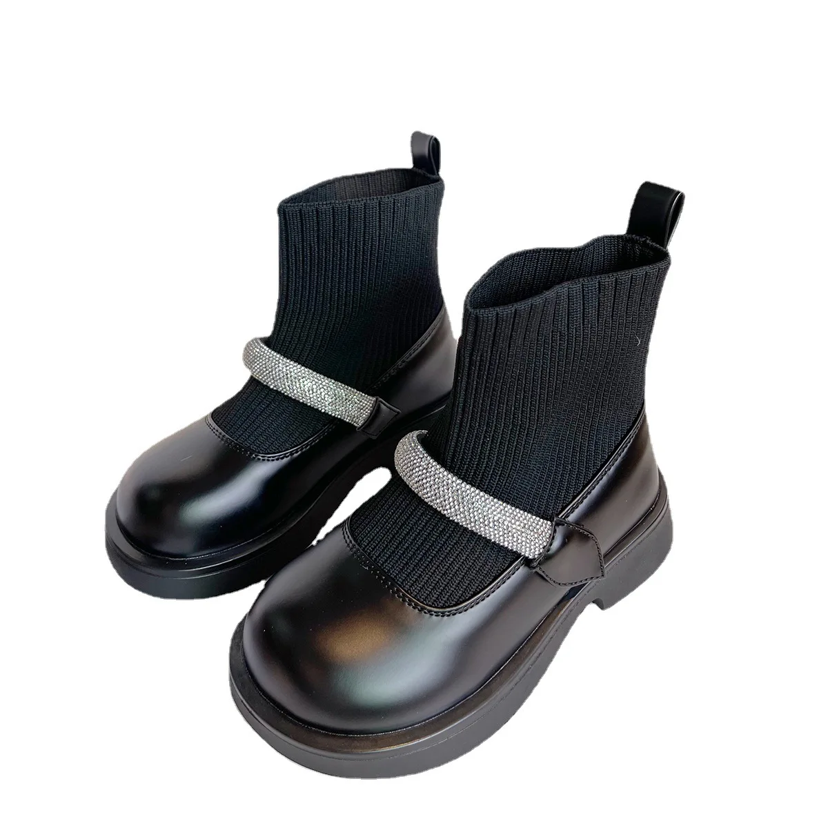 

Girls' Shoes Children's Unisex Short Boots 2022 New Spring Autumn Socks Boots Autumn Princess Socks Boots