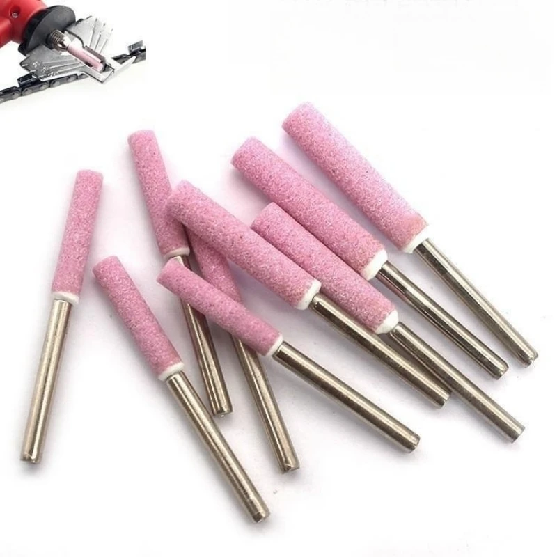 10pcsChainsawSharpenerGrindingStoneFile4485mmChainsSaw