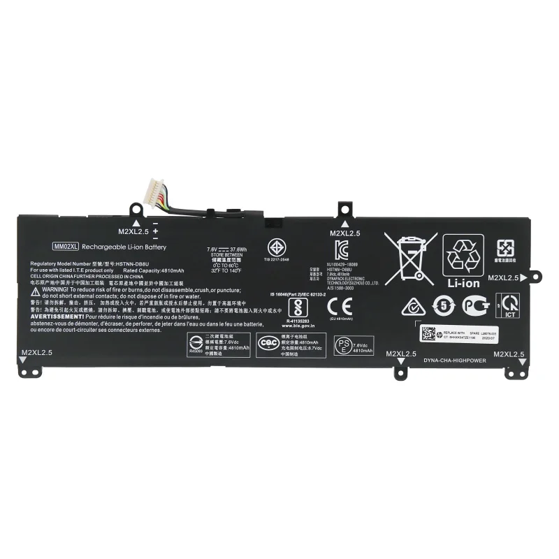 

13-AN0001TU AN1017TU TPN-Q214 MM02XL
