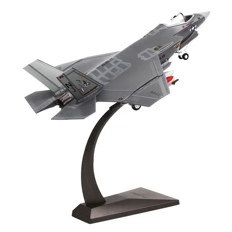 

Модель военного самолета американского военного сил F35 F-35 Stealth fighter, Коллекционная модель самолета 1:72