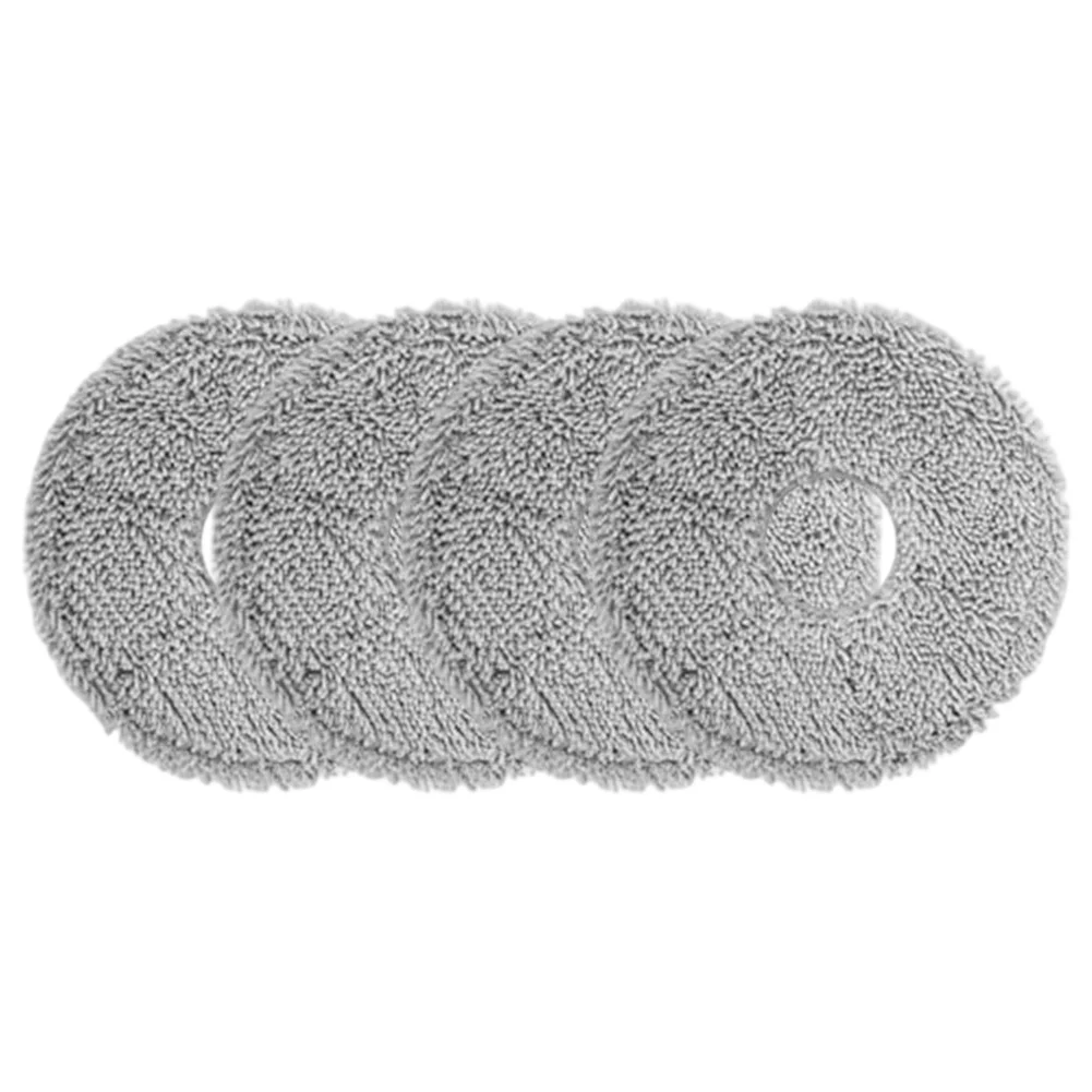 4 Pack Mop Cloths For Roomba Plus 405 505 For Combo Robot For X40 L40 L10s Pro Ultra Microfiber Cleaning Pads Home Appliance