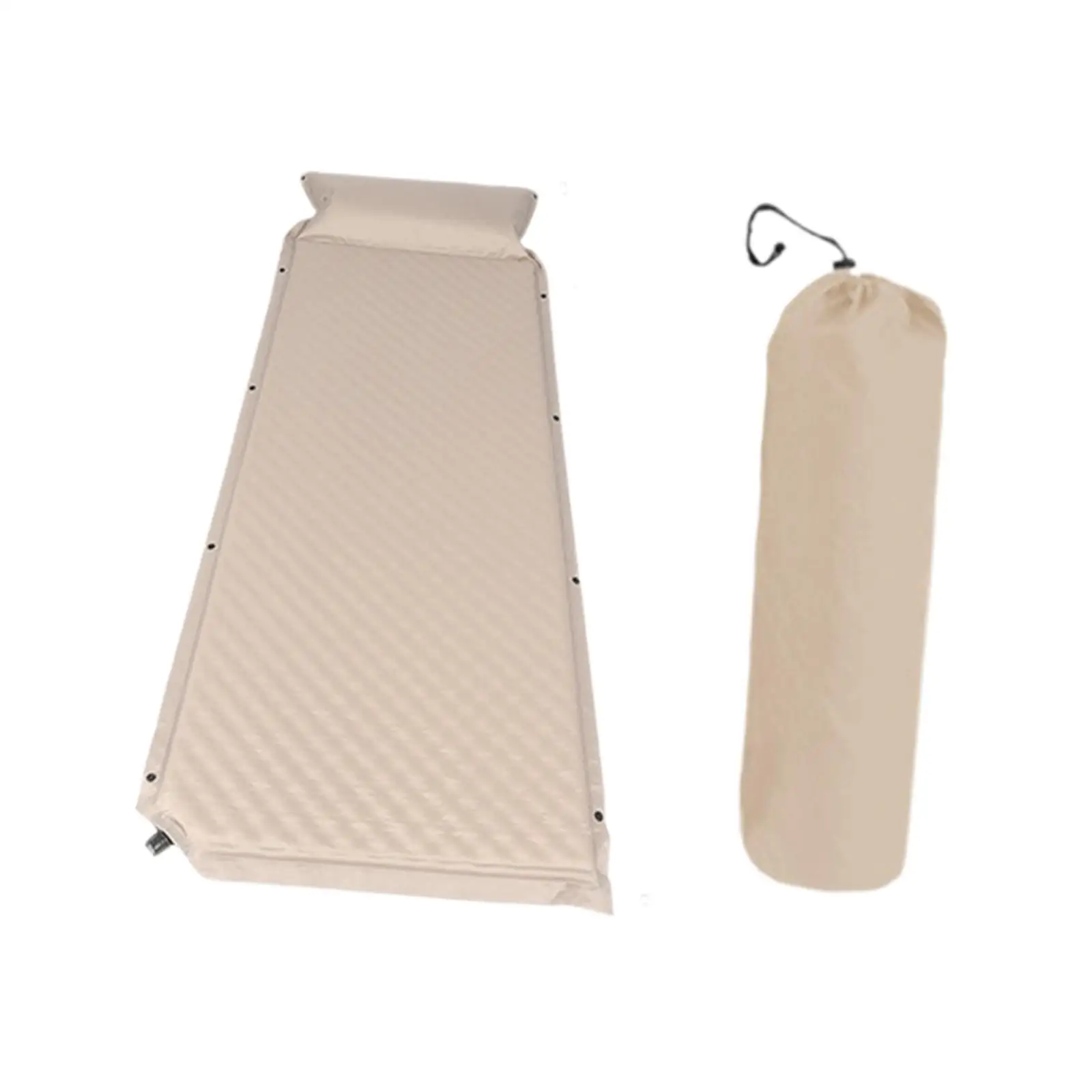 Automatic inflatable mattress, self-inflating air mattress for