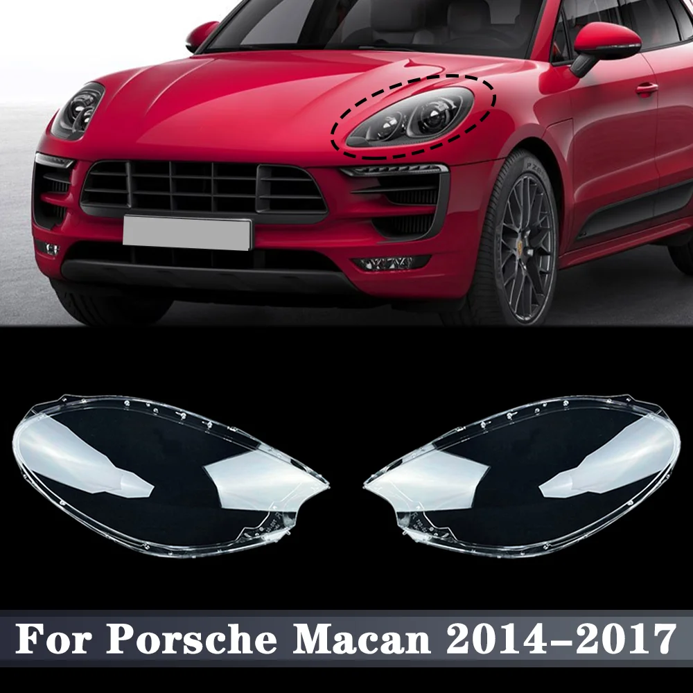 

1 пара, Прозрачный чехол для передней фары Porsche Macan 2014 2015 2016 2017