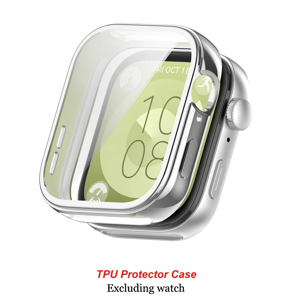 Enhanced Tempered Glass Screen Protector & Hard PC Bumper Case