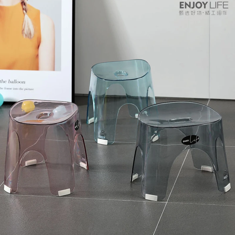 Quality Thickened Materials Non Slip Furniture Stools Chair Toilet Bathroom Shoe Bench Living Outdoor Household Tool Ottomans