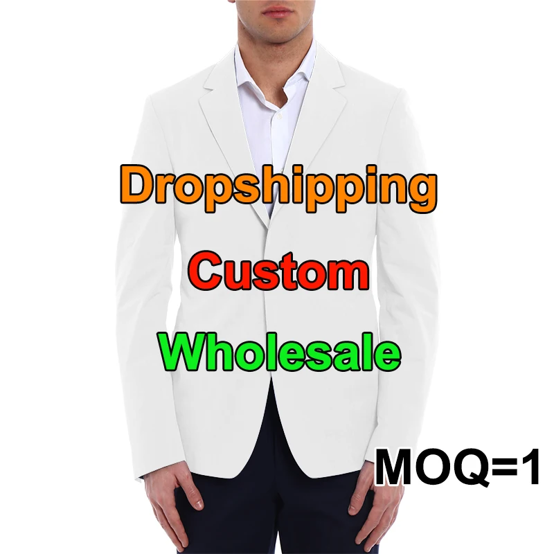 Pánské obleků & sako 3D knihtisk y2k korejské móda pánské oblečení homme podzim ležérní styl sako kabát pro muži dodavatel 5XL
