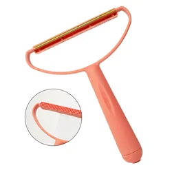 Compact Fabric and Pet Hair Remover Tool (Orange  5pcs)