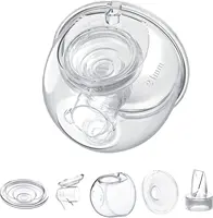 Silicone Breast Milk Collector Wearable Milker Accessories For S9/S12 Breast Pump Cup Breastfeeding Milk Collection Cover 1