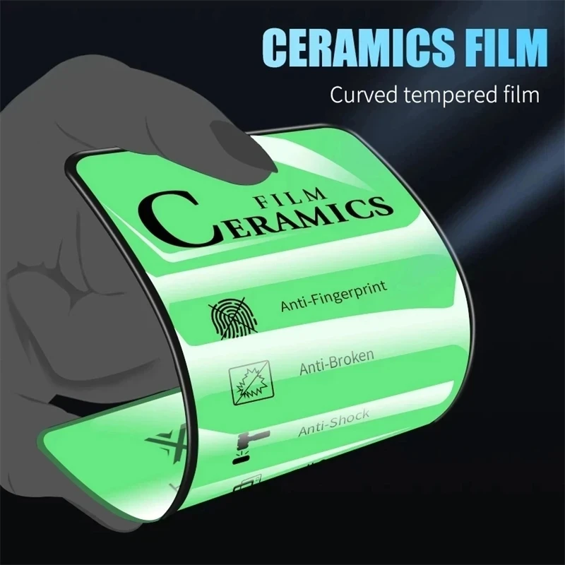 5-Pack Soft Clear Ceramic Screen Protector Film