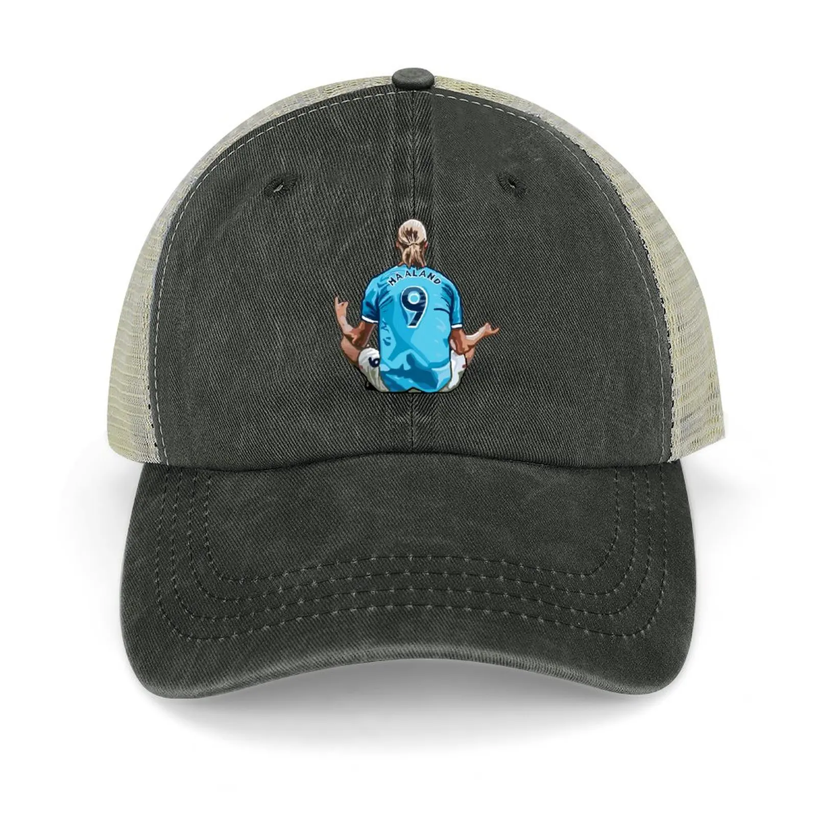 

Erling Haaland soccer football star Cowboy Hat Fluffy Hat Dropshipping Caps For Women Men's