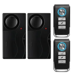Advanced Remote - Controlled Vibration Alarm (2 Sets)