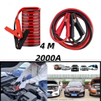 Heavy Duty Jumper Cables 2000A 4M Car Battery Booster Cables For Cars Trucks SUVs Vans Emergency Jump Start Alligator Clips
