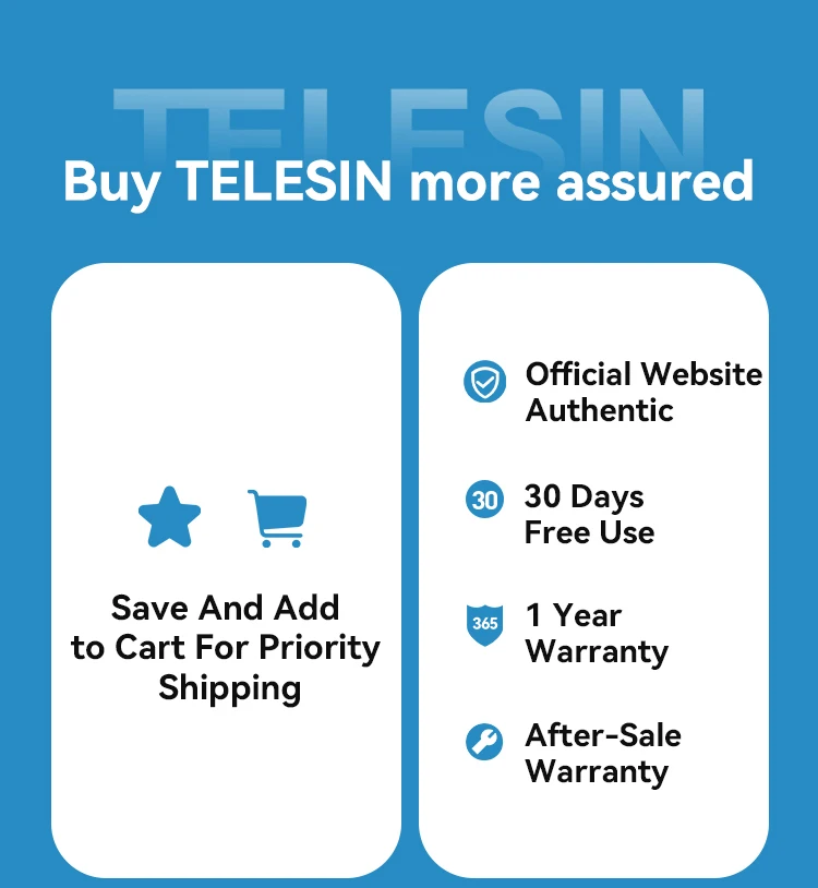 TELESIN 30M Waterproof Dome Port Underwater Housing Case With Floating Handle Tr