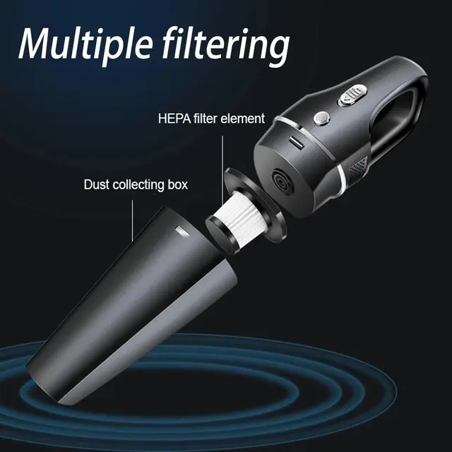 120W Car Wireless Vacuum Cleaner