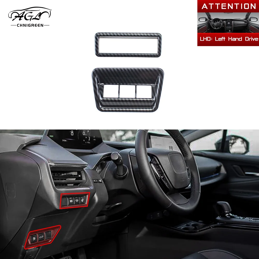 

2 шт., декоративные кнопки для фар Toyota Prius 2023 2024