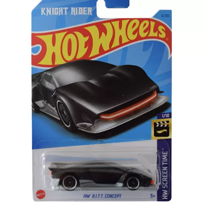 Auto Sportiva Originale Hot Wheels Hw K.I.T.T. Concept Knight Rider Traffic Alloy Modelli C4982 Giocattoli In Metallo Per Bambini 2023 Batch-A
