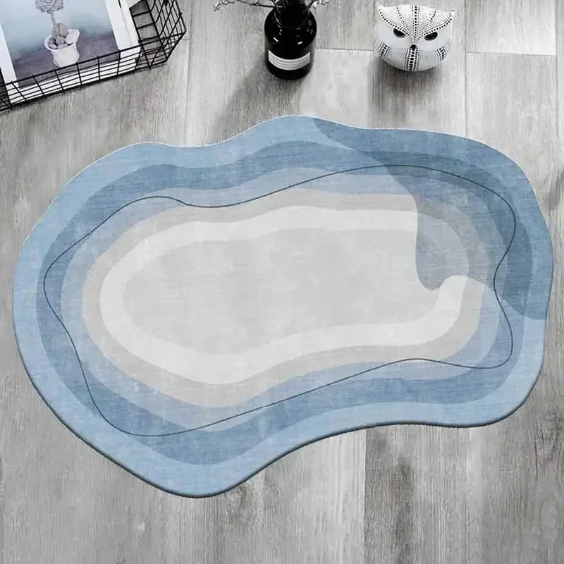 Rugs Living Room Rug Soft Fluffy Plush Carpet Home Decoration Irregular Floor Mats Shaggy Bedroom Bedside Mat Tapete Para Sala