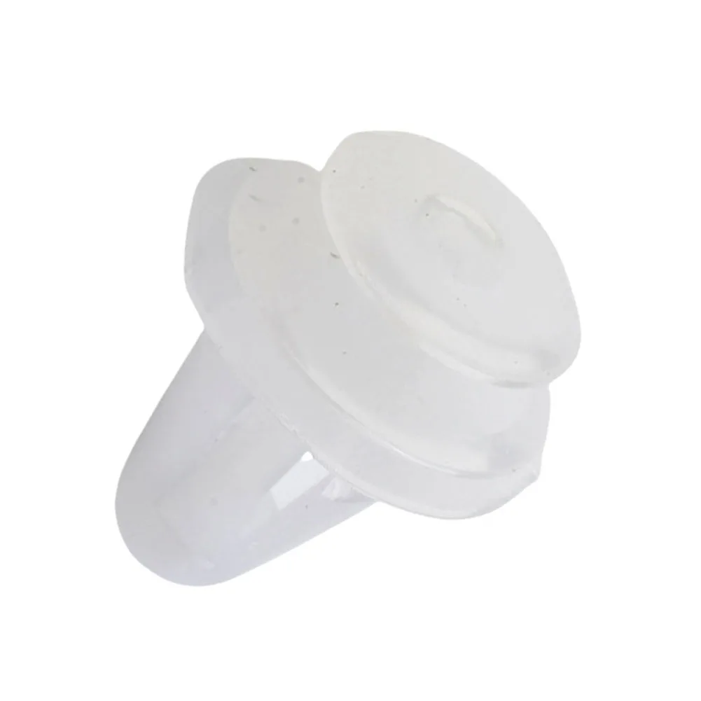 

Fender Bumper clips Push Rivets Screw Trunk White 100Pcs 9mm Fastener Hole Plastic Accessories Car Door Durable