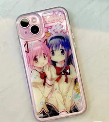 Retro Y2K Hip Hop Girls Print Clear Phone Case - Soft TPU Cover for Samsung S22 Plus 5G (T - 197TM2473501)