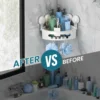 TAILI Corner Shower Caddy Suction Cup No-Drilling Removable Shower Caddy Basket Powerful Suction Bathroom Shower Shelf Organizer 4