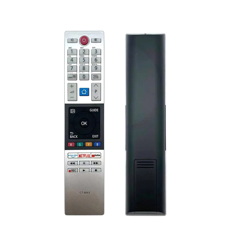 ALLIMITY Telecomando Universale Per Toshiba: Sostituto CT-8543 Per Smart TV (Modelli 32W2863DG, 43V5863DG, Ecc.)