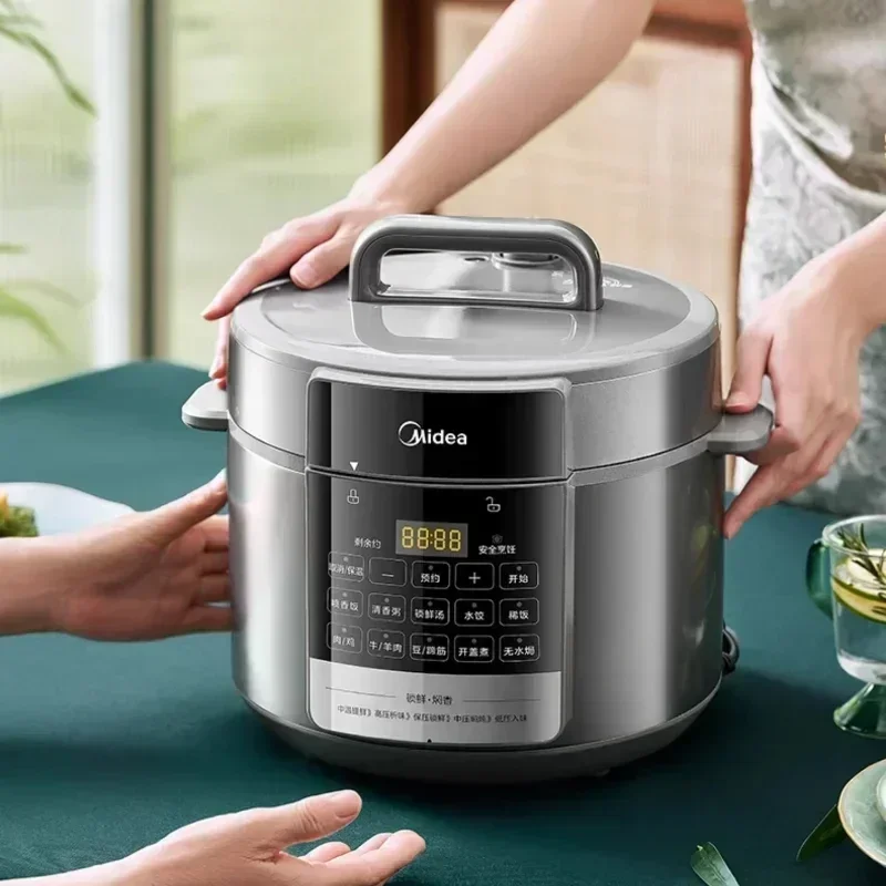 New pressure cooker. 6L large-capacity. Intelligent double-bladder. Household. Rice cooker multifunctional automatic. 2