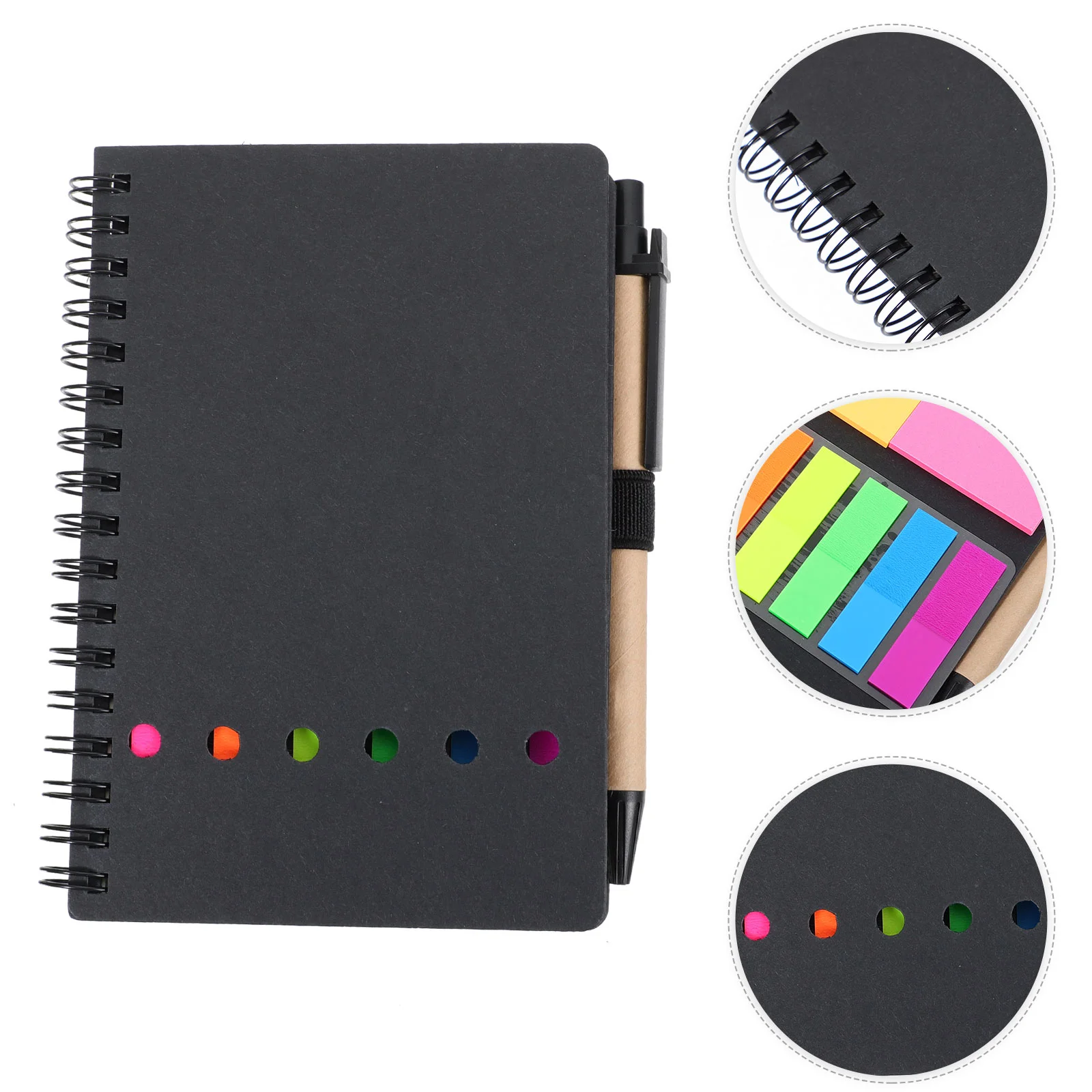 

Coil Labels Pads Students Loose-leaf Creative Planning with Pen Schedule The Pet Office Memo Simple Stickers