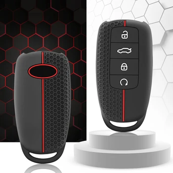 Portachiavi in silicone Chiavi auto Accessori Portachiavi Custodia Cover per Chery Omoda 5 C5 Tigo 7 8 Pro Max Tigo 7 8 Plus Arrizo 5 Plus