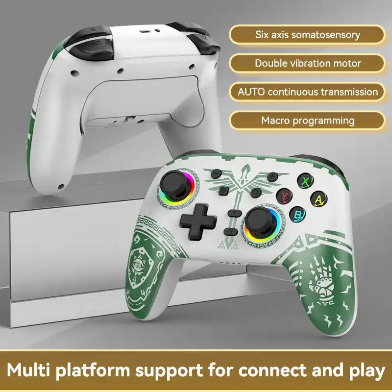 S08 Bluetooth-Compatible Wireless Video Gamepad For Switch