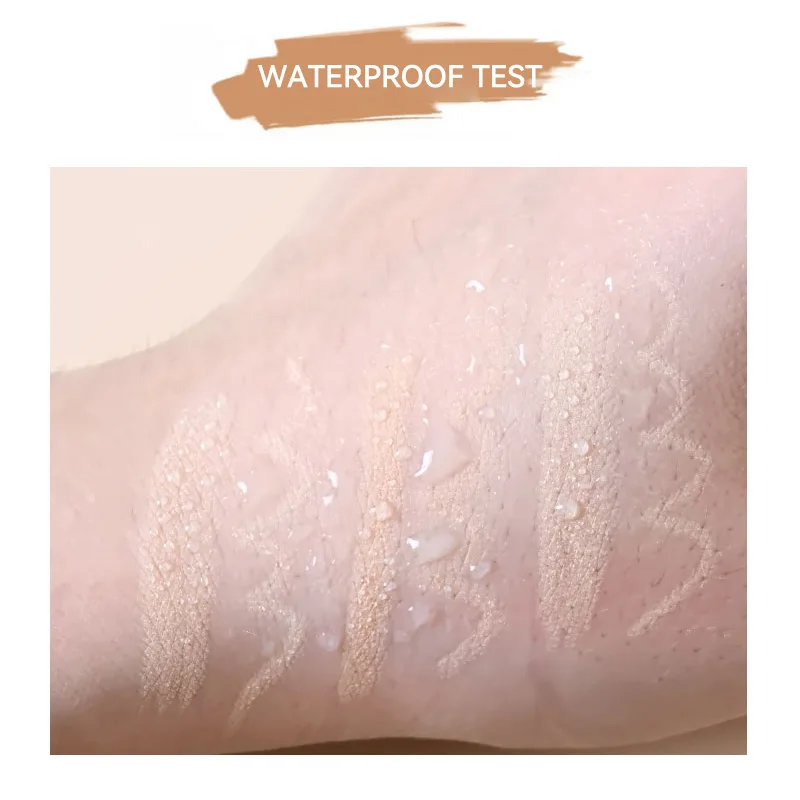 Hisyi Silk Concealer Waterproof Cover Concealer Naturally Cover with Nude Color Liner Pen Makeup Is More Sophisticated Suitable for a Variety of Skin Tones 3 Colors