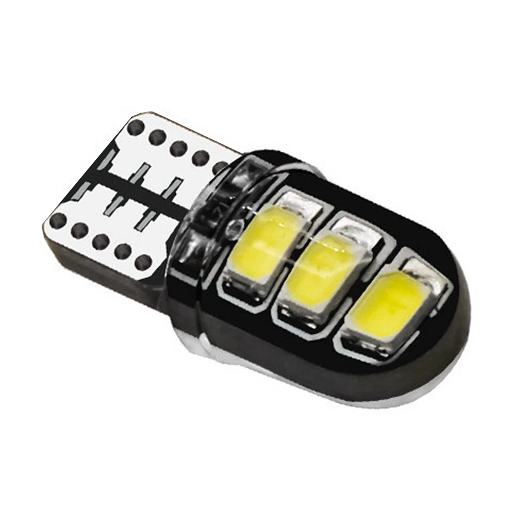 

1000X High Brightness 2835 Reading Lamp T10 5W 6 Smd Car Lighting Trunk Light License Plate Lights Brake Bulb Silicone Bulbs