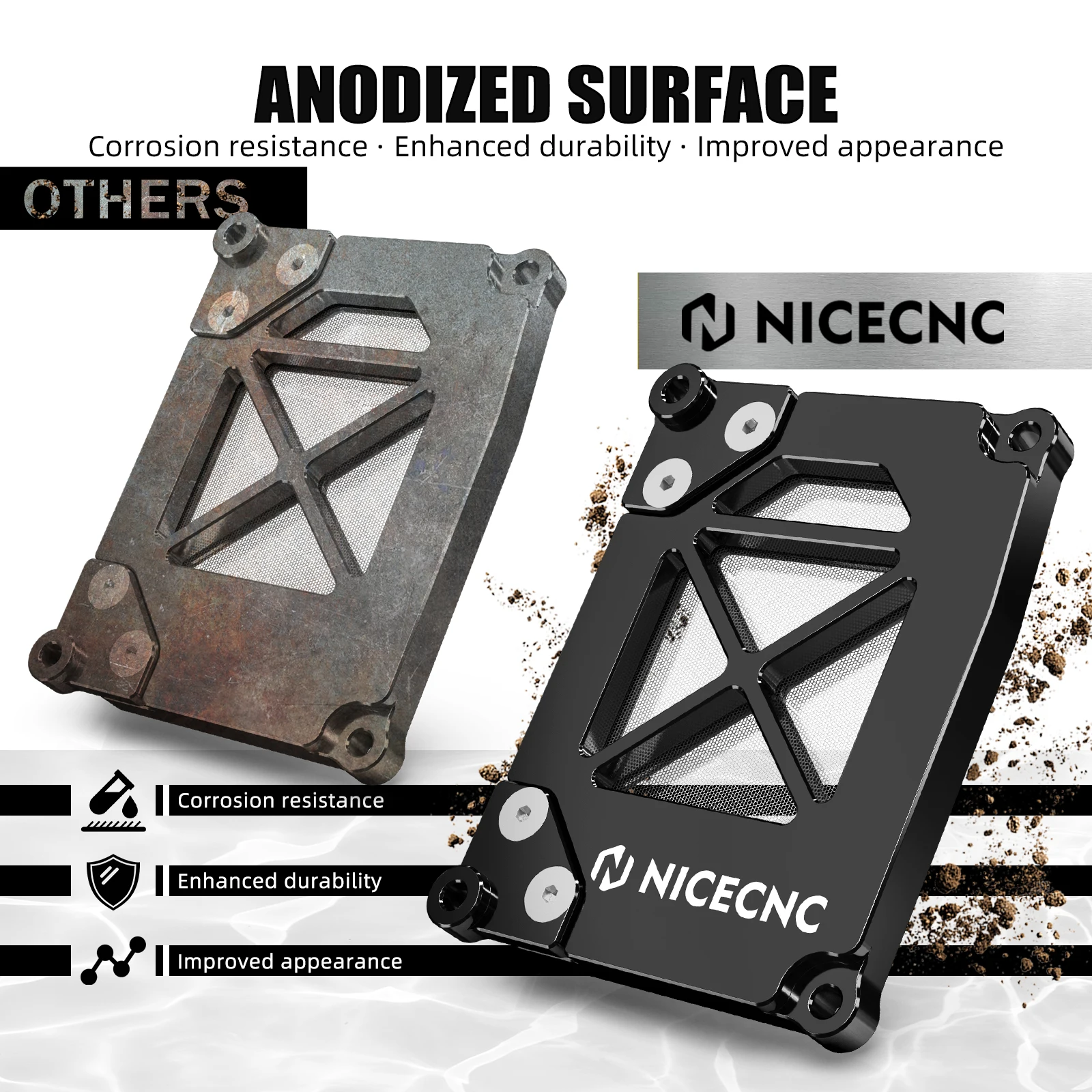 Motorcycle Air Filter Box Cover for Yamaha Tenere 700 XTZ07 XTZ700