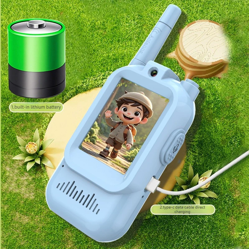 Rechargeable Video Walkie Talkies for Kids - Fun Toddler Toys for Indoor & Outdoor Adventures