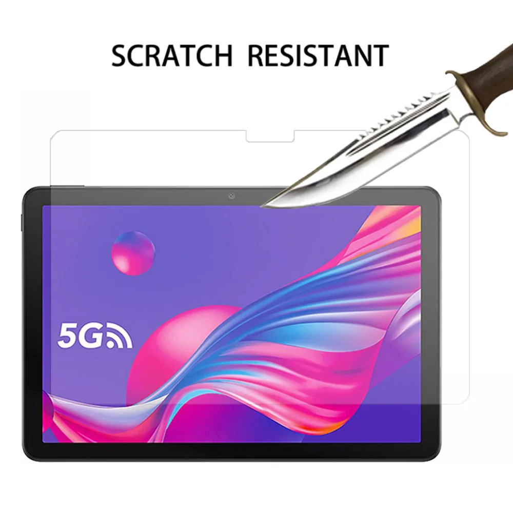Premium 3-Pack Tempered Glass Screen Protectors for Tablets - Enhanced Durability and Clarity