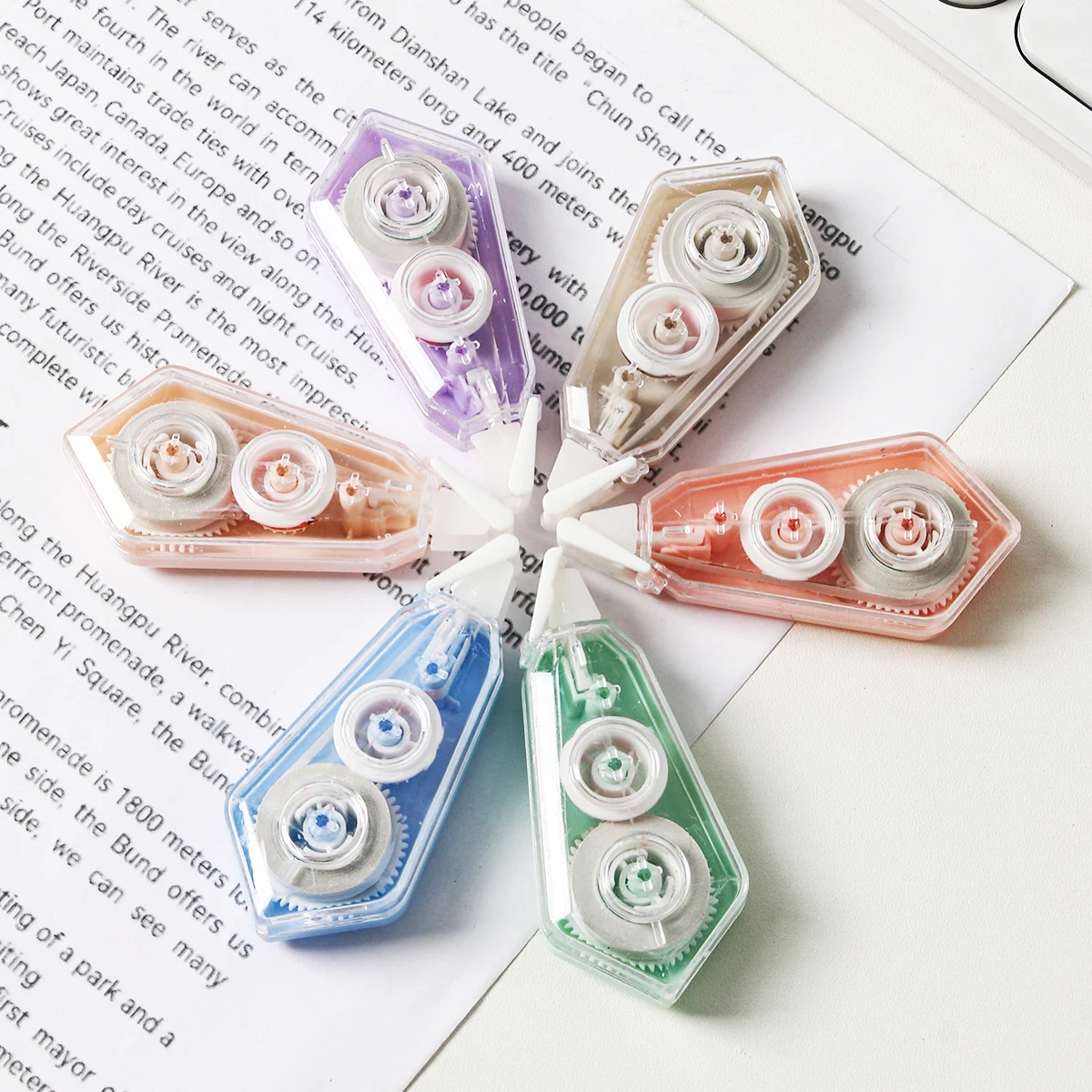 Correction Tape Supplies 6 Pcs For School Study